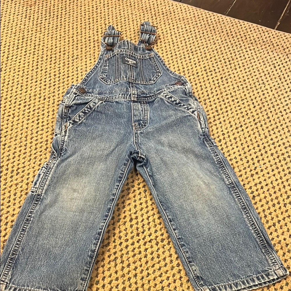 Blue Denim Overalls